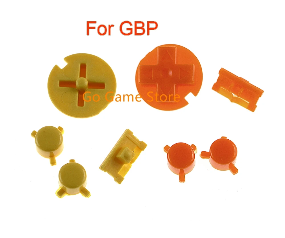 100sets for Gameboy Pocket GBP Muticolor A B Buttons Keypads On Off Power Buttons for GBP D Pads Power Buttons