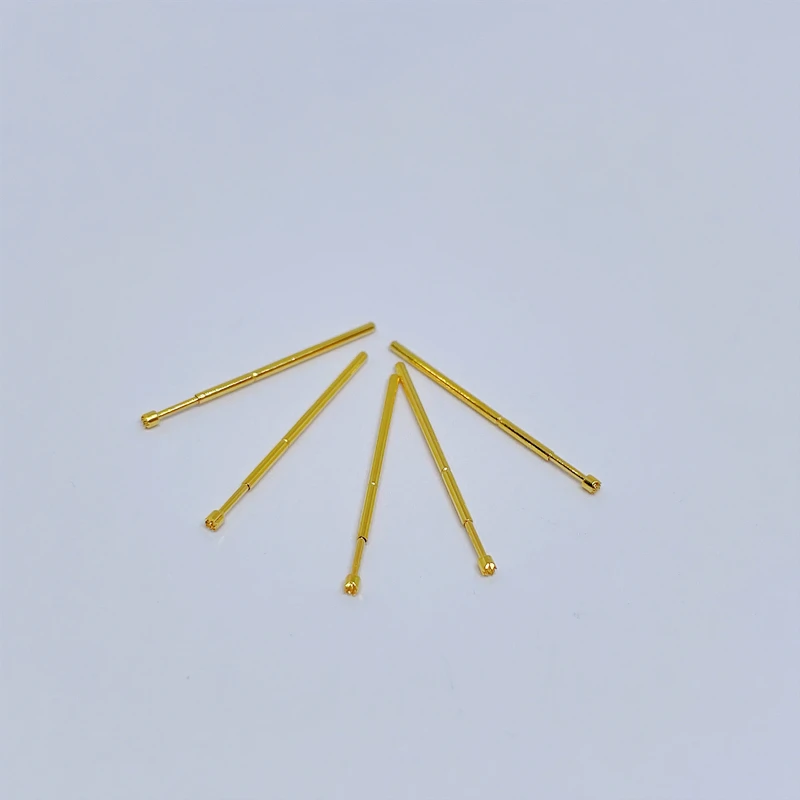 100Pcs Metal Plated Probe PA50-H2 Spring Thimble Burning Chip Scalable Test Probe Diameter 0.68 MM