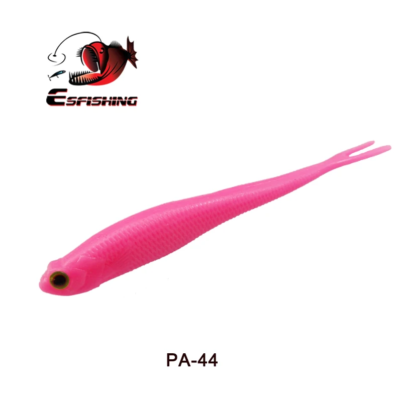 ESFISHING Weiche Angelköder Real Shad 130mm Pesca Köder Minnow Jigging Köder Isca Künstlicher Köder zum Angeln auf Hecht und Forelle