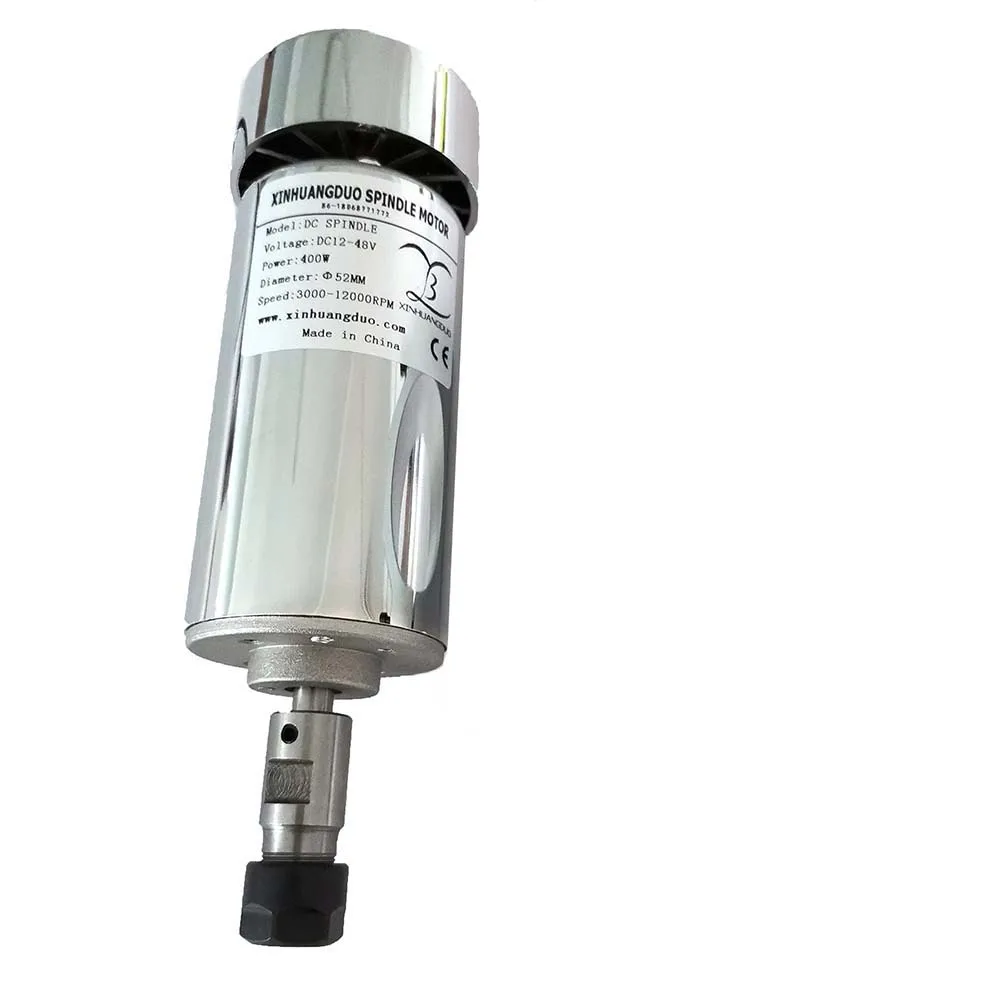 Imagem -05 - Air-cooling Spindle dc Motor Máquina de Gravura Cnc Er11 ou Er16 48v 200w 300w 400w 500w