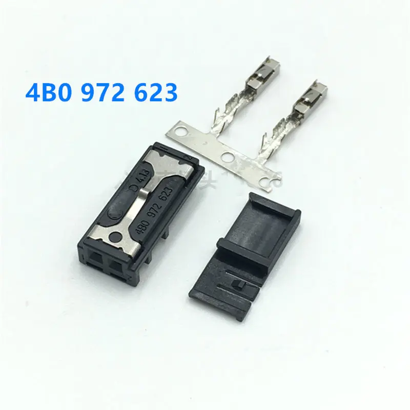 Applicable to automobile  Car tweeter Back buzzer plug Automobile Plug 2P 4B0 972 623 623 A 8E0 972 763