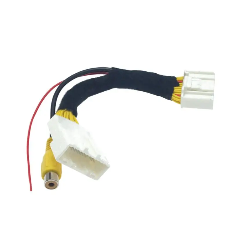 24Pin Video Input Switch Reverse Car Parking Camera RCA Adapter Cable for -Renault Stepway Vivaro