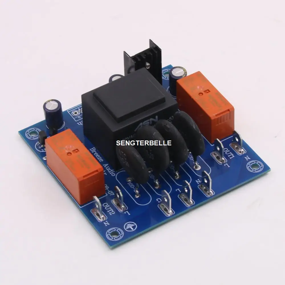 Assembled 1000W Soft Start Board for Class A Amplifier Delay start switch power board