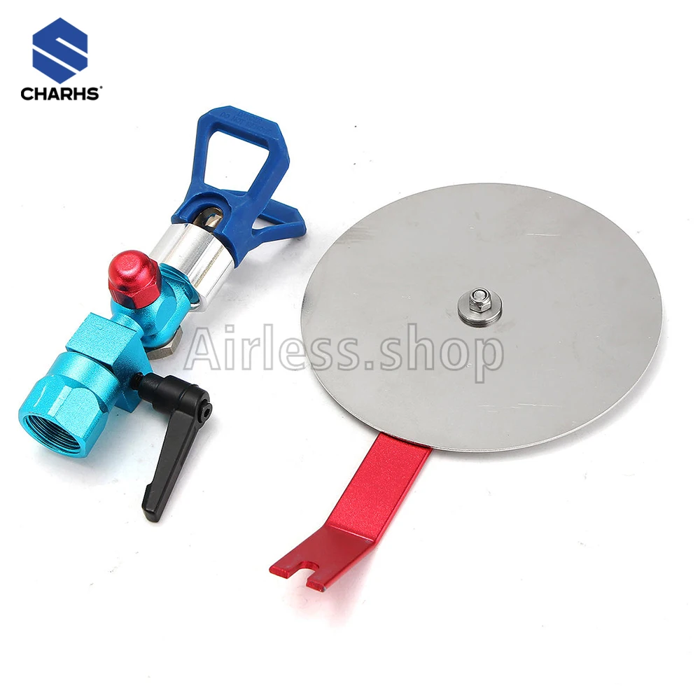 CHARHS Không Cần Không Khí Xịt Hướng Dẫn Công Cụ Cho Tất Cả 7/8 "Không Cần Không Khí Sơn Spraye Nối Dài Cực Không Cần Không Khí Súng Xịt Đầu Accessoce