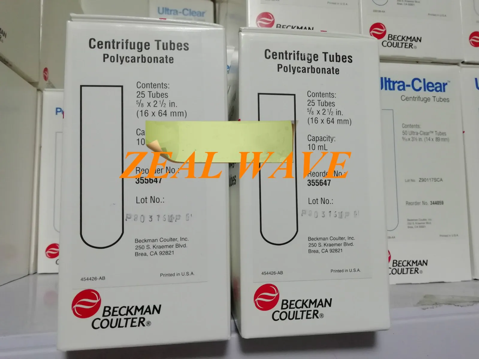 355647 Beckman Ultracentrifuge Tube PC Material 25Pcs/Box 355647