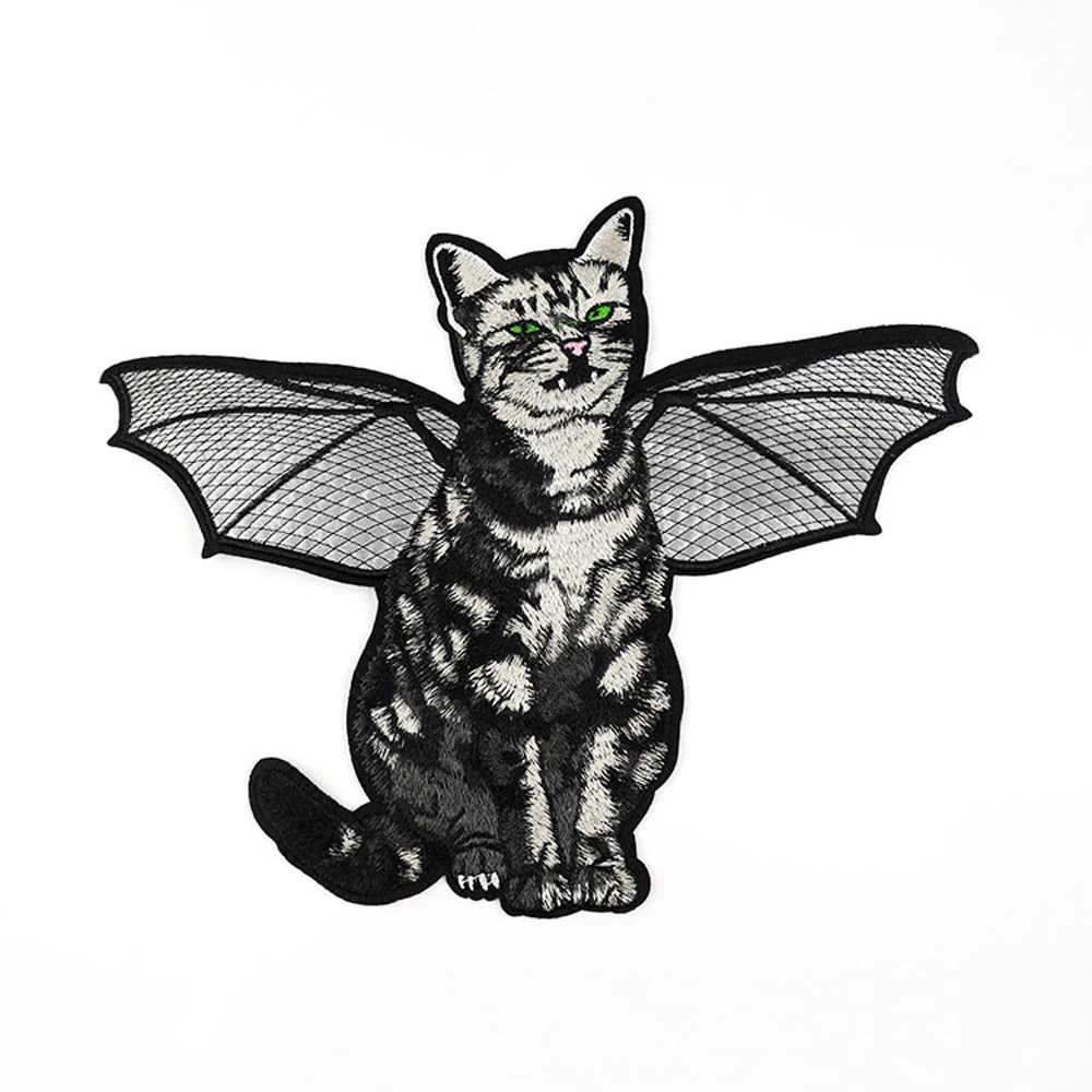 Brown Wings ET Cat Accessories Animal Cartoon Patches For Clothing Bag Parches Para La Ropa