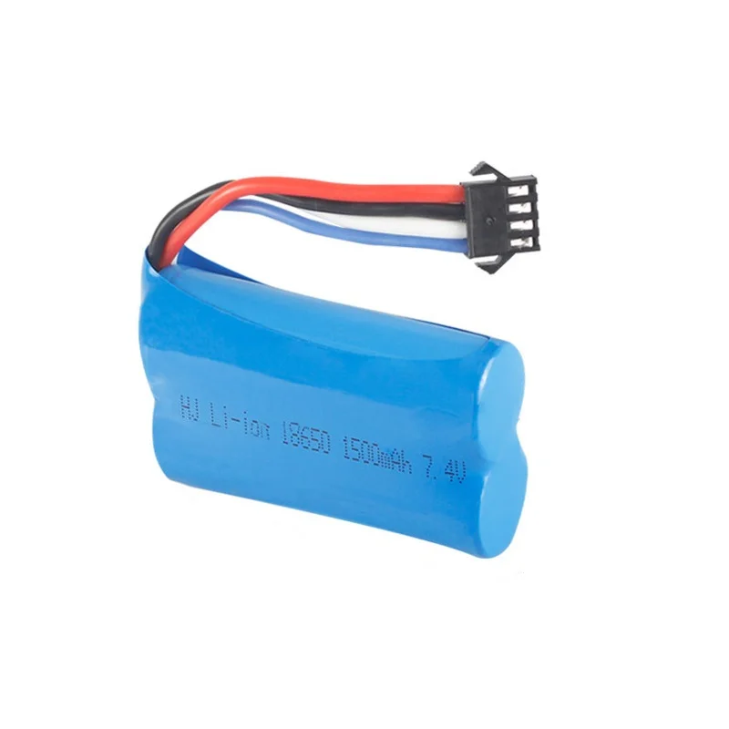 7.4V 1500mAh 18650 akumulator litowo-jonowy do UDI R/C UDI001 UDI011 UDI901 Udi007 UDI002 HQ960 / 747 Venom motorówka samochód 7.4v akumulator