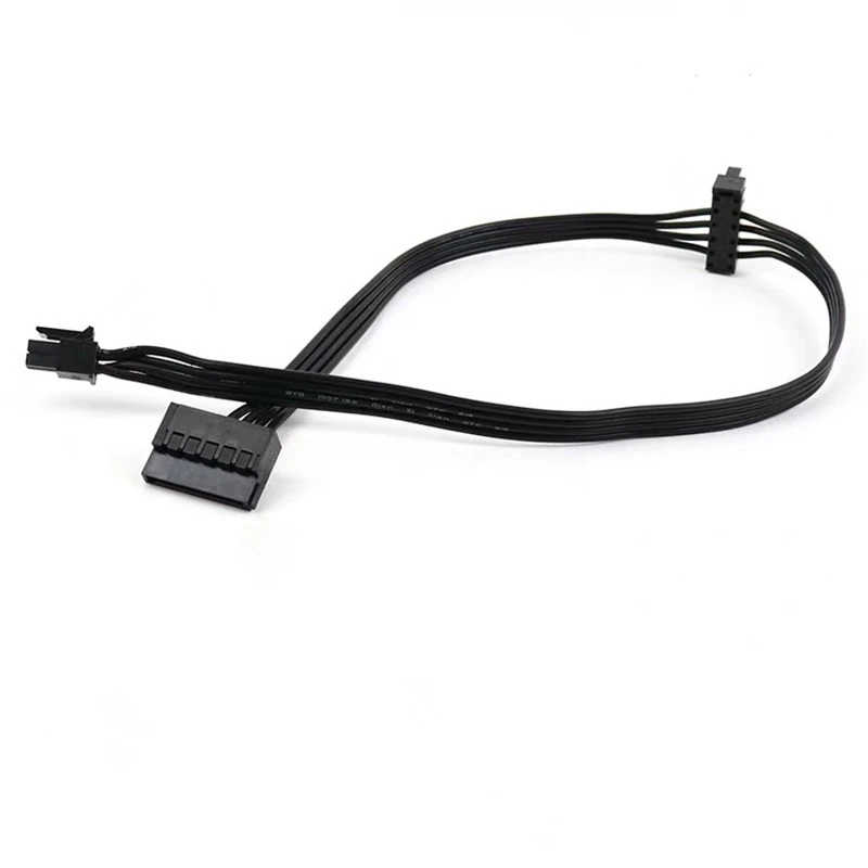 6 دبوس صغير إلى مزدوج SATA SSD كابل امدادات الطاقة إلى 6 دبوس صغير بدوره 2XSATA القرص الصلب سلك الطاقة لينوفو واجهة المجلس الرئيسي
