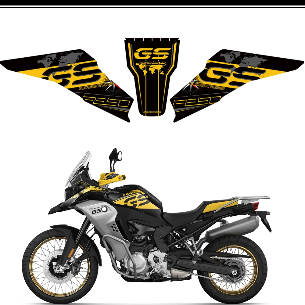 

Stickers Tank Pad For BMW F850GS F850 GS 850 GSA Protector Fairing Fender Gas Knee Adventure Tankpad 2019 2020 2021 2022