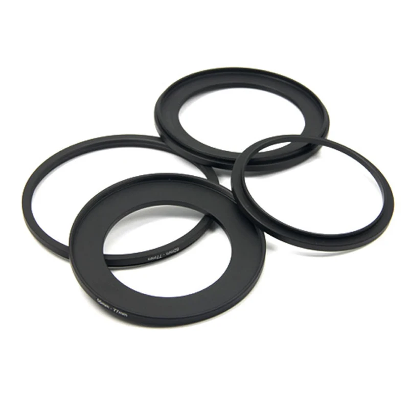 37-40.5 37-62 37-39 39-46 39-49 39-52 39-55 39-58 40.5-43 40.5-67mm Metal Step Up Rings Lens Adapter Filter Set