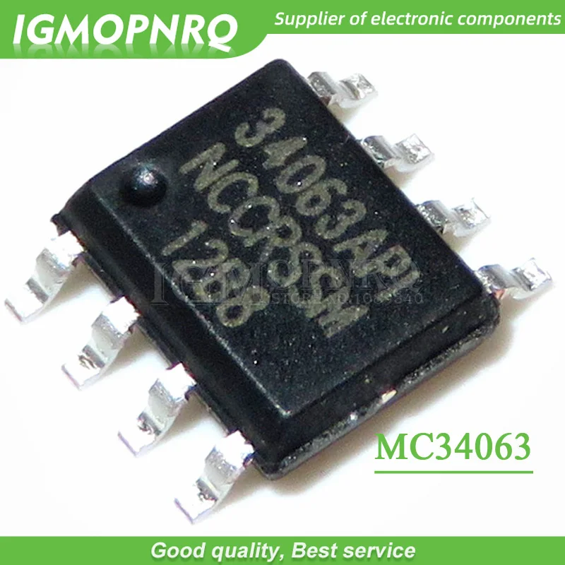 10pcs/lot MC34063 MC34063A 34063 SMT SOP-8 new original