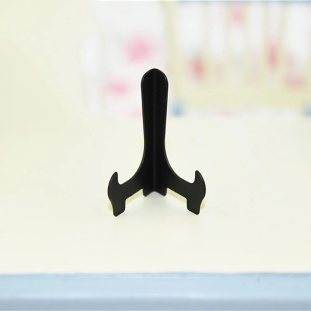3Pcs 1/12 Doll House Miniature Alloy Tray Rack Simulation Plate Storage Rack Model Toy for Mini Decoration Dollhouse Accessories