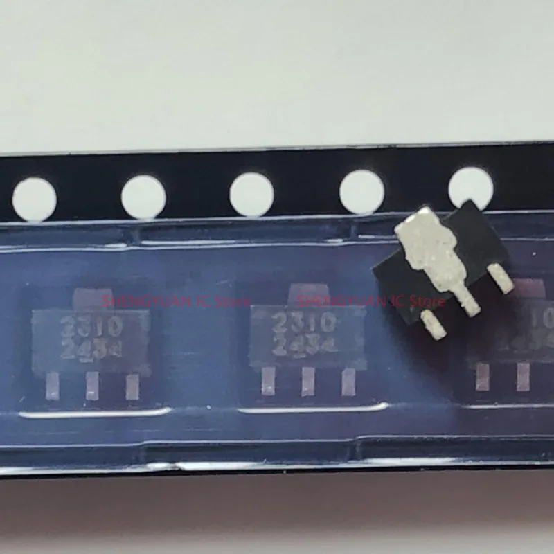 10Pcs/Lot AP2310GG-HF 2310 SOT-89 AP2310GG AP2310G AP2310  60V,2.7A N-CHANNEL ENHANCEMENT MODE POWER MOSFET 100% New original