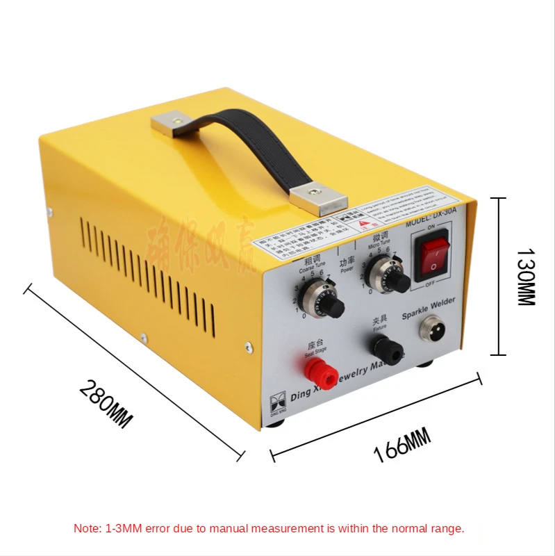 30A Portable Spot Welder Kit Hand - held Pulse Spot Welder Welding Machine Jewelry Processing Automatic Welding Tools 110/220v