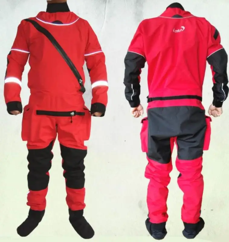 Kayak Drysuit Dry Suit Rescue Immersion suit Waterproof Clothing for SUPing, Rafting,Sailing,Fishing,Paddling,ATV&UTV Riders