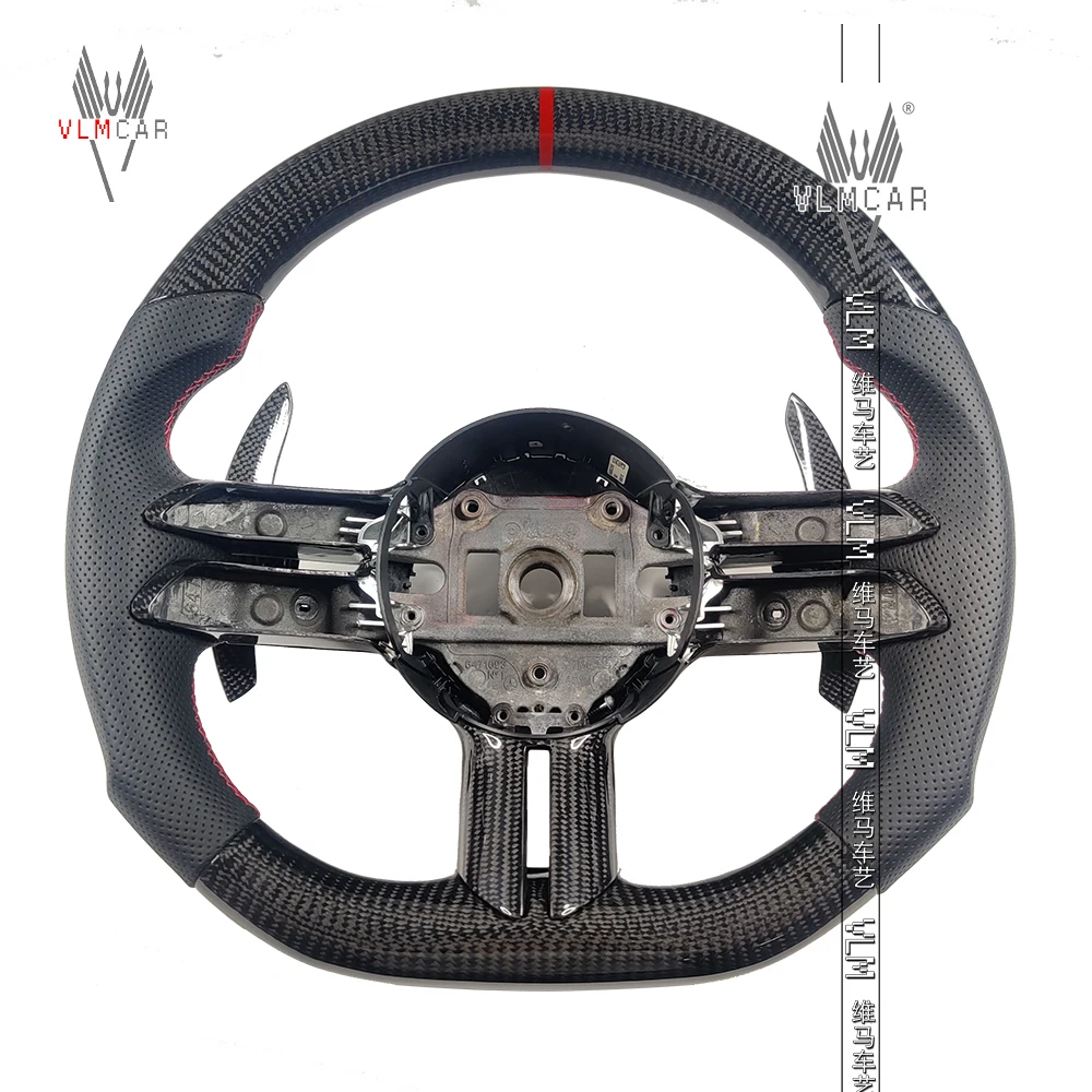 

VLMCAR Private Custom Carbon Fiber Steering Wheel For Mercedes Benz C- Class A-Class E-class GLA/ GLC/ GLE Old Model To New One