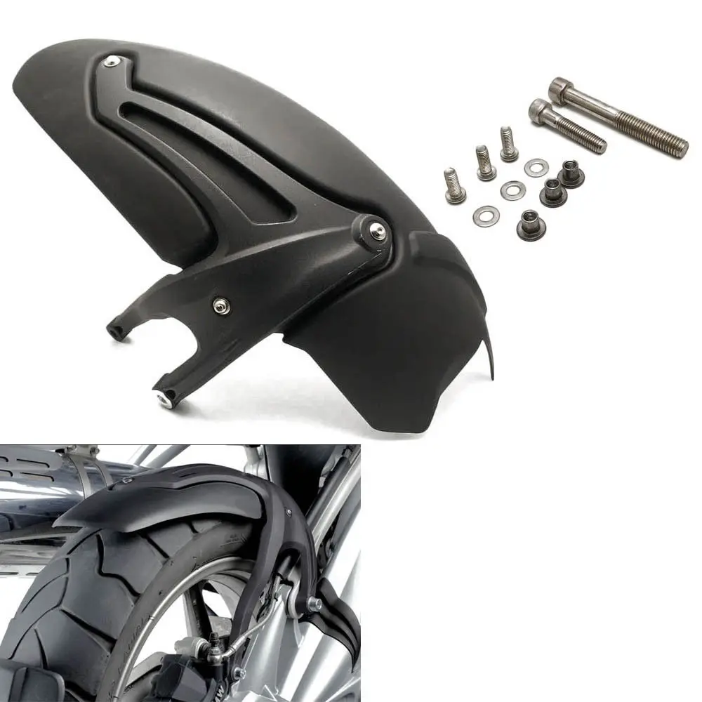 

Black Rear Fender Wheel Hugger Mudguard Wheel Hugger Splash Guard for 2008 2009 2010 2011 2012 BMW R1200GS Adventure Accessories