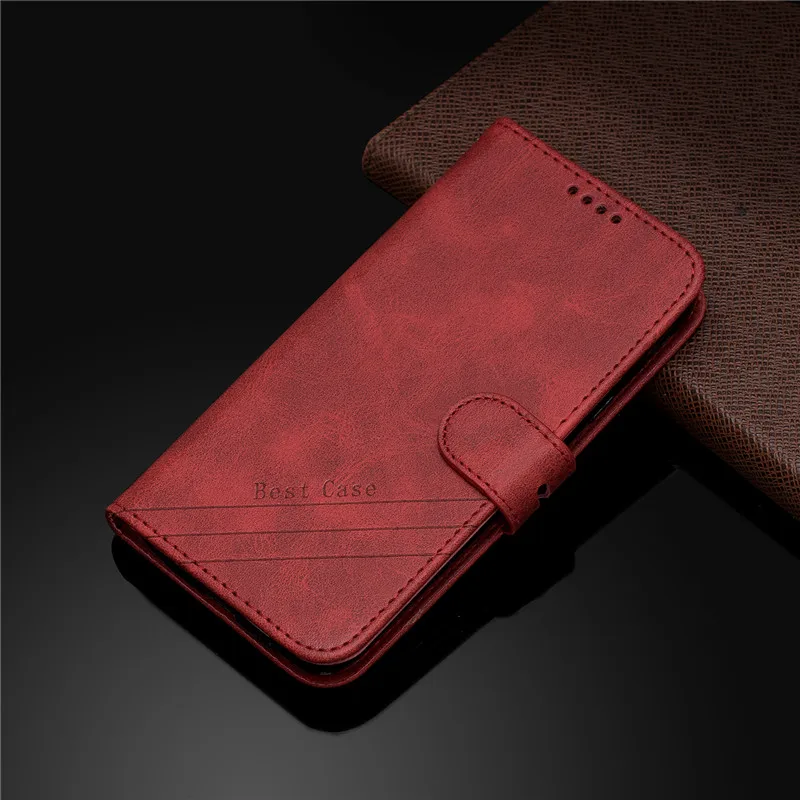 Leather Flip Case for OPPO F11 Pro Realme 3 6 5 Pro 6Pro 3Pro A9x A9 2019, Magnetic Stand Wallet Phone Cover