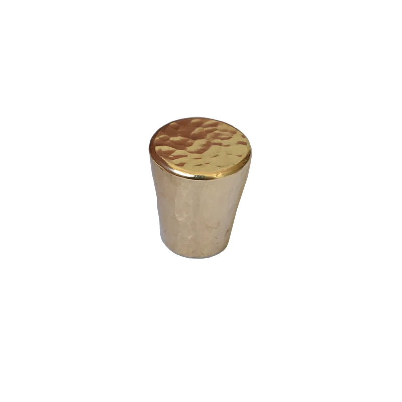 Gold Brass  Furniture Door Handle And Knobs Of Wardrobe Cabinet Pulls Drawer Single Hole Knob Solid Small Handle