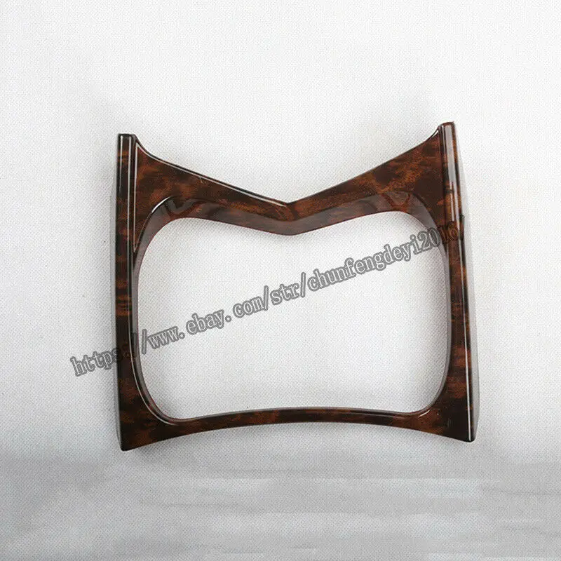 For Cadillac SRX 2010-2015 Peach wood grain Water Cup Holder Panel Cover Trim