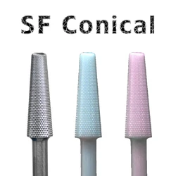 RolinStar Fine tooth Carbide natural For manicure machine accessories Art Tools Electric Cutter Files Nail Drill Bit