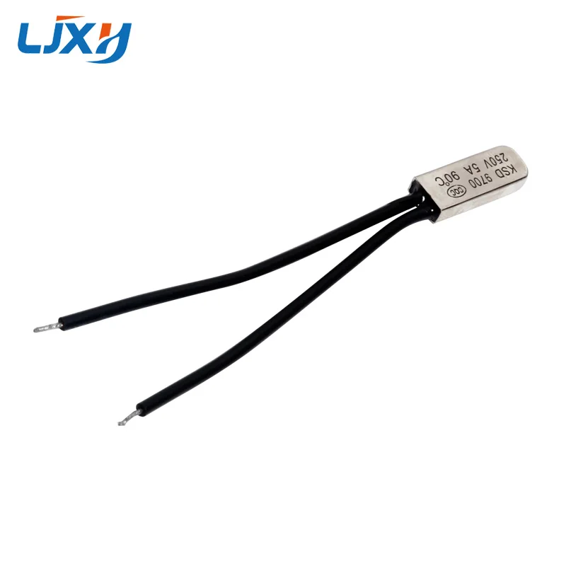 LJXH KSD9700 Normally Closed (NC)/Normally Open (NO) Temperature Controlled Switch Thermostat Plastic Shell/Metal Shell 90C-110C