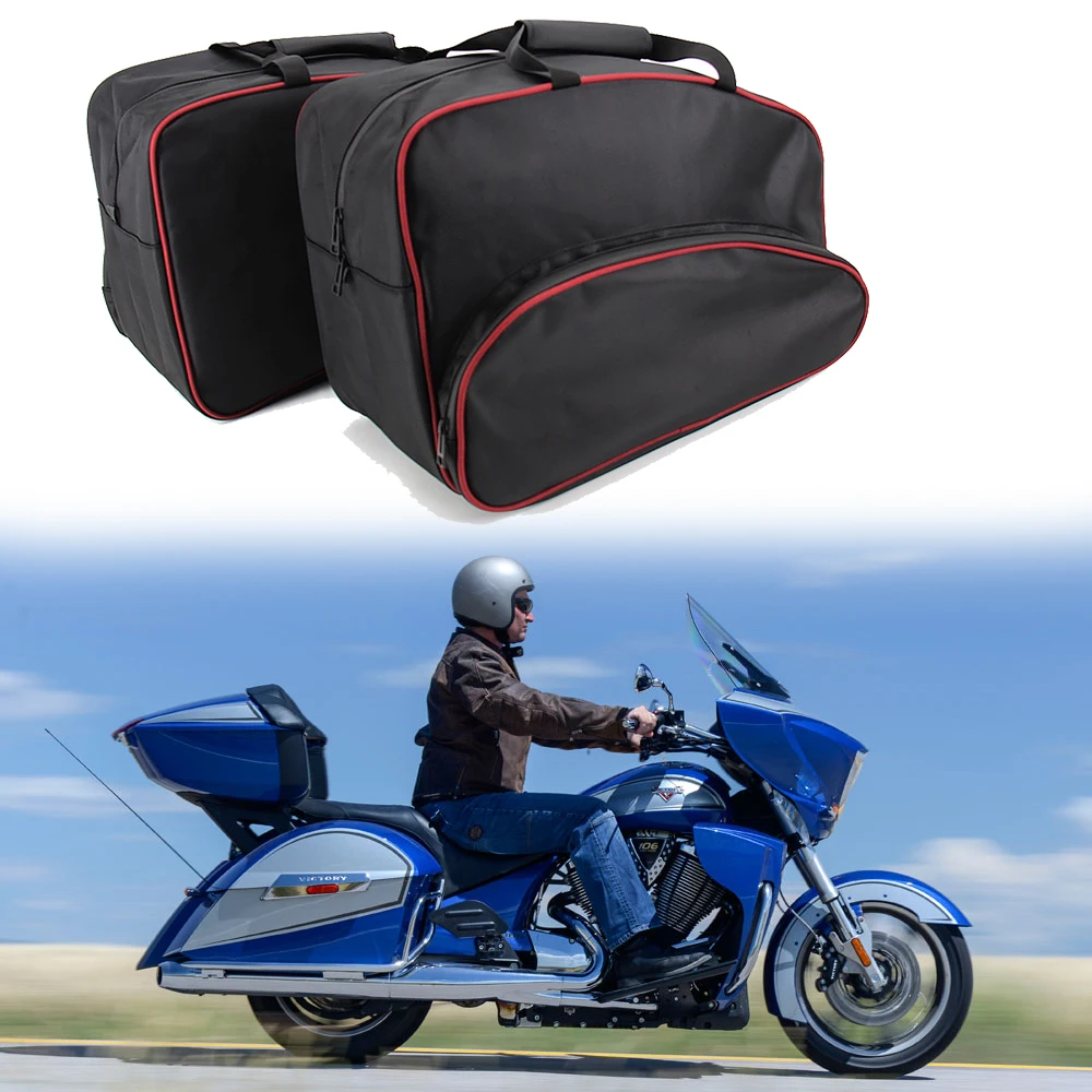 

Motorcycle FOR Victory Vision 2008-2016 Storage bag luggage bags side box bag inner bag bushing Saddlebag