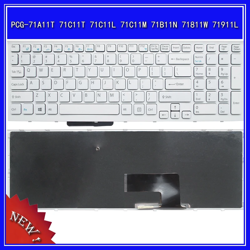 

Laptop Keyboard For SONY PCG-71A11T 71C11T 71C11L 71C11M 71B11N 71811W 71911L Notebook Replace Keyboard