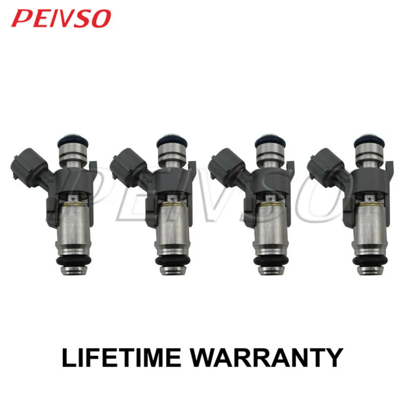 

PEIVSO 4pcs IPM019 IPM-019 Fuel Injector For CITROEN C3 C4 1.4 16v/Peugeot 1007 206 207 307 1.4 16v