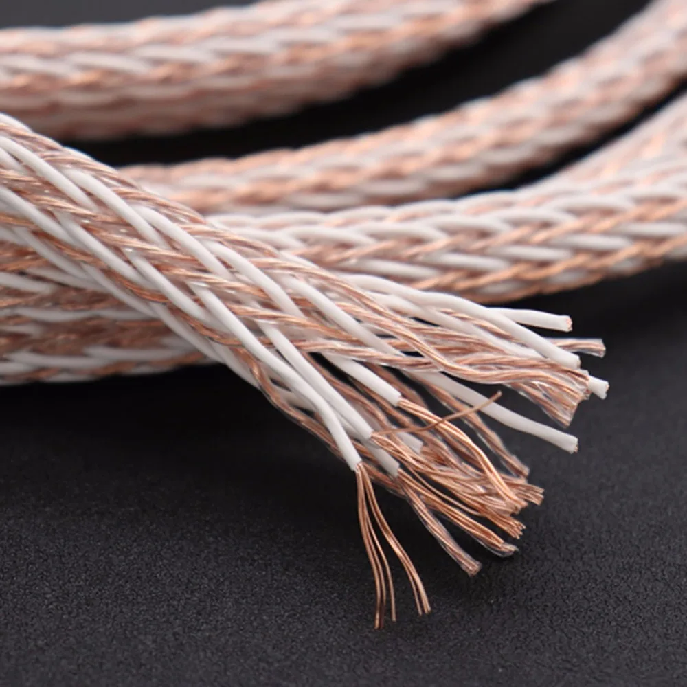 TOP-HiFi di alta qualità 7NOCC TC Audiophile cavo di alimentazione ca europeo Hi-End Schuko EUR US EU placcato in oro spina di alimentazione