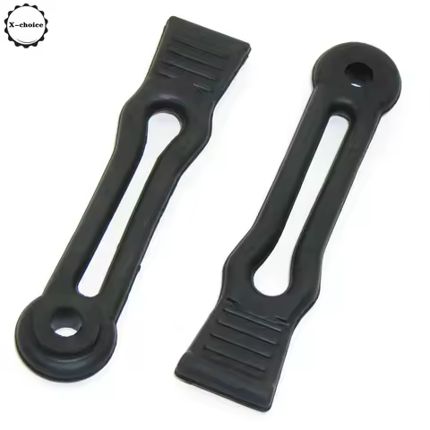 2pcs Rubber Hood Tie Down Strap Latch Band for Rhino 450 660 700 8V0-77171-00