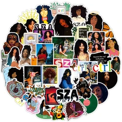 10/30/50PCS Singer SZA Graffiti Stickers Classic Toy Fridge Luggage Waterproof Skateboard Guitar DIY Cool Decals Kids Sticker