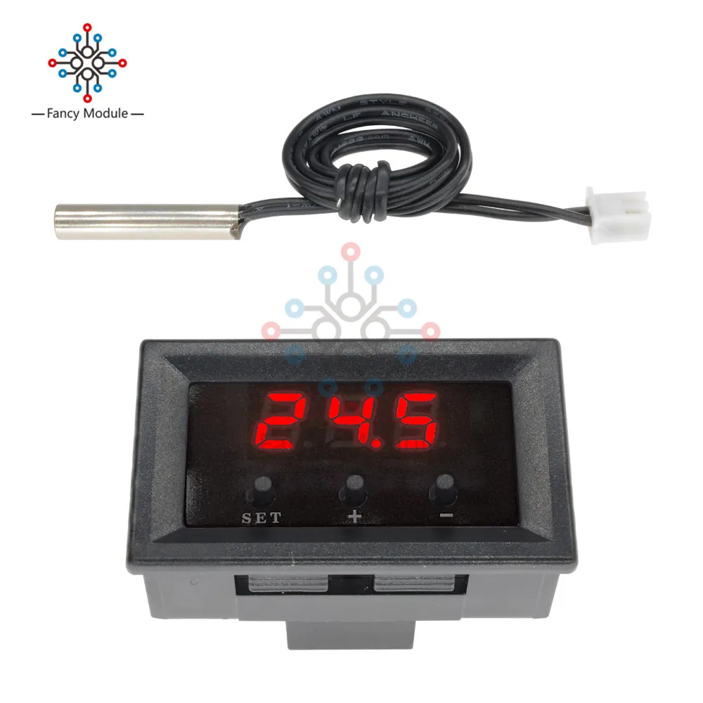 W1209 W1209WK Digital Thermostat Temperature Controller DC 12V Regulator Thermoregulator Thermometer Cool Heat Control Switch