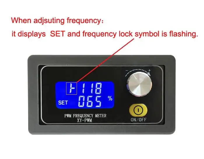 1 Hz-150 kHz XY-KPWM PWM Signalgenerator Pulsfrequenz Arbeitszyklus Einstellbare Modulplatine LCD-Display 1 2 3 Kanal Rechteckwelle – Detail 5