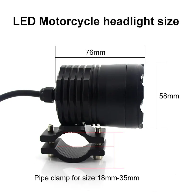 1set 12000lm Motorcycle fog light For BMW R1200GS ADV F800GS F700GS F650GS K1600 LED Auxiliary Fog Light Assemblie Driving Lamp