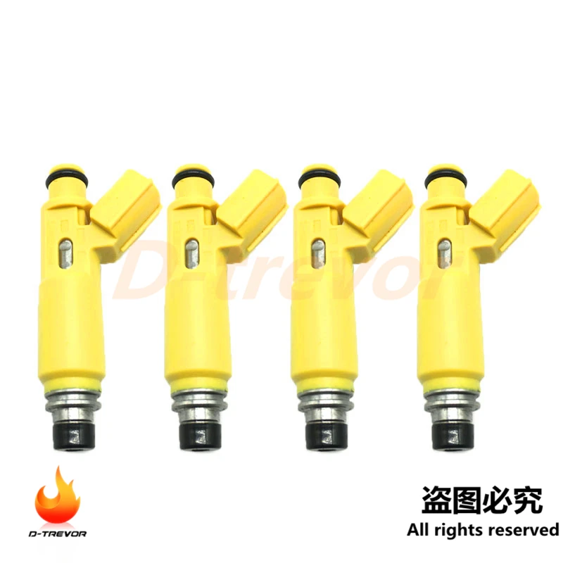 

4Pcs 23250-28050 Fuel Injector Nozzle For 2001-2003 Toyota RAV4 2.0.L