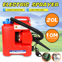 20L/5.3gal Electric ULV Sprayer Fogger Machine Disinfectant Cold Fogger Machine Mosquito Killer for Farming & Industrial