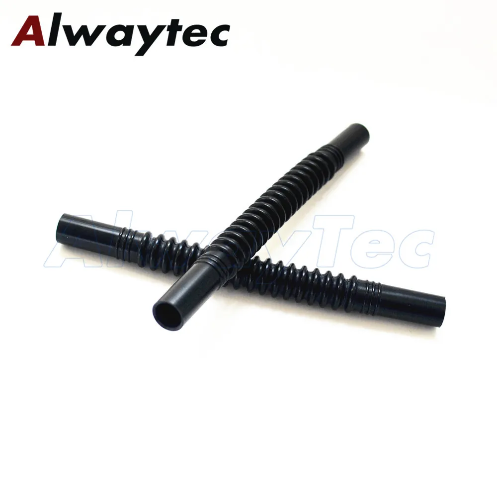10 mm x 12 mm x 120 mm, 5 Stück, Wellrohr, Nylonrohr, Kraftstoffpumpenschlauch, kompatibel mit Kraftstoff, Methanol, nichtmetallische Schläuche, flexible Rohre – Detail 1