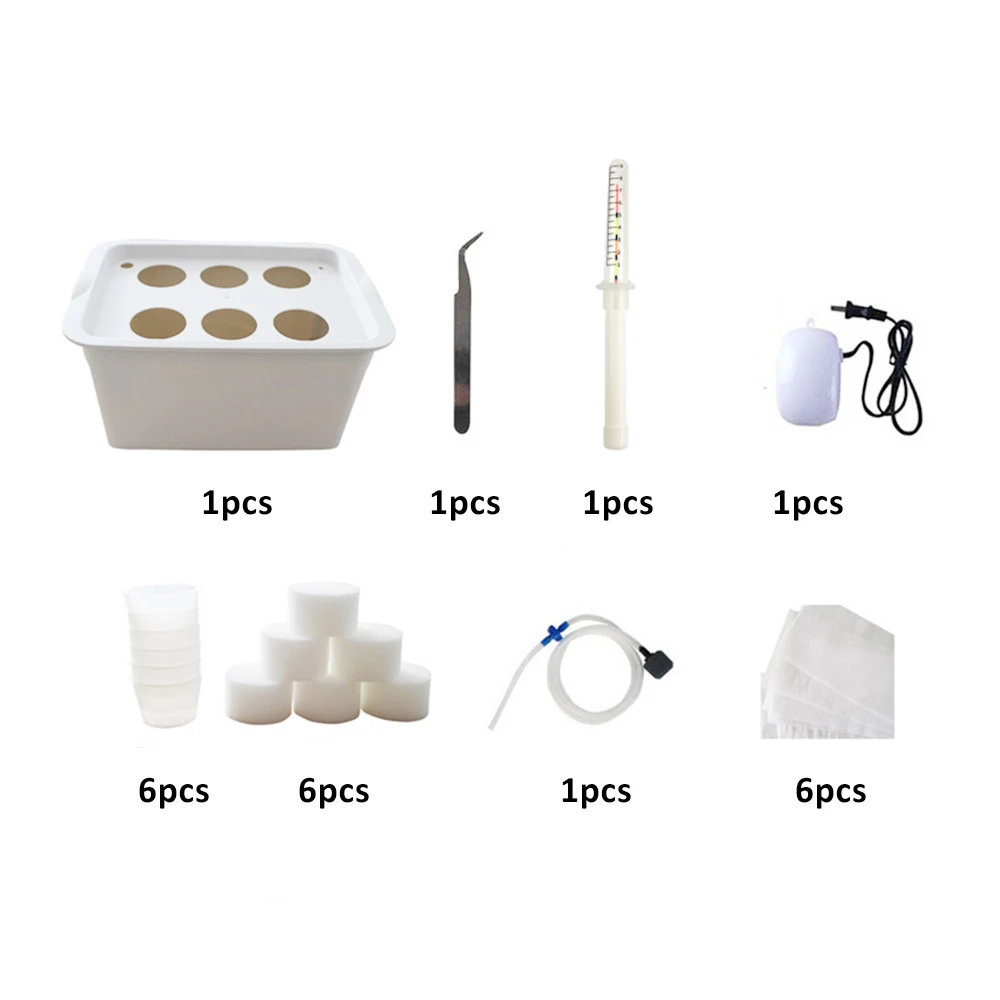 1Set Static Water Cultivation Seedling Box Balcony Planting Vegetable Hydroponic Plant Box Soilless Cultivation Planting Box