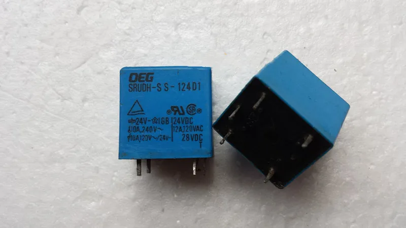 

10PCS/LOT New Relay SRUDH-SS-124D1 SRUDH-SH-124D1 24VDC SRUDH-SS-112D1 SRUDH-SS-124D1 SRUDH-SH 124D1 SRUDH SH 124D1 5PIN 12A