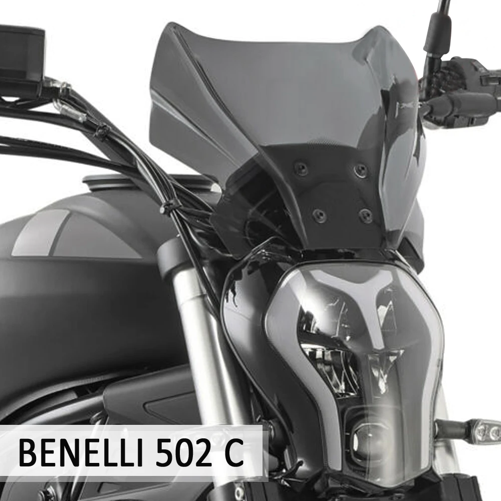 For Benelli 502C 502 C 502c 2019 2020 2021 New Motorcycle Parts Windshield Windscreen Wind Shield Deflectore