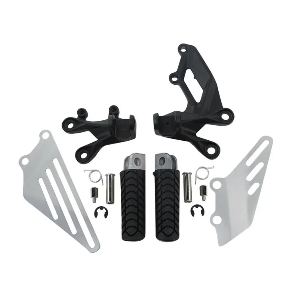 Motorcycle Front Foot Peg Footrest Bracket Kit For KAWASAKI NINJA ZZR1400 ZX14R 2006-2018