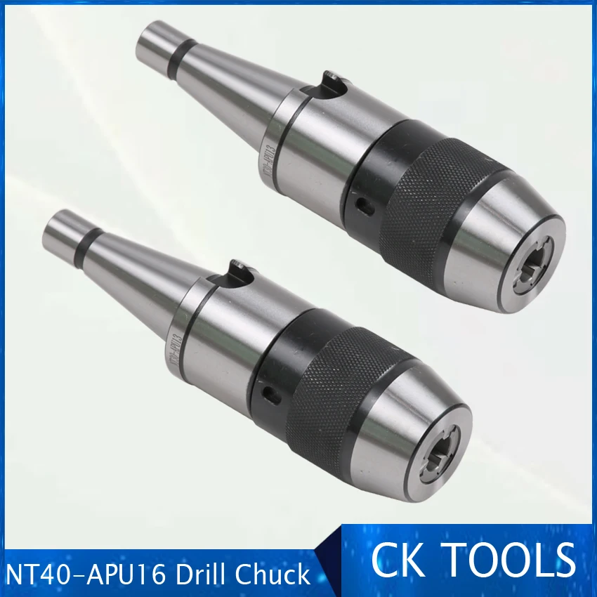 low price 0.005mm high precision NT40-APU16-110 Drill Chuck Tool Holder China Manufacturer BT NT40 APU Drill Chuck Tool Holder