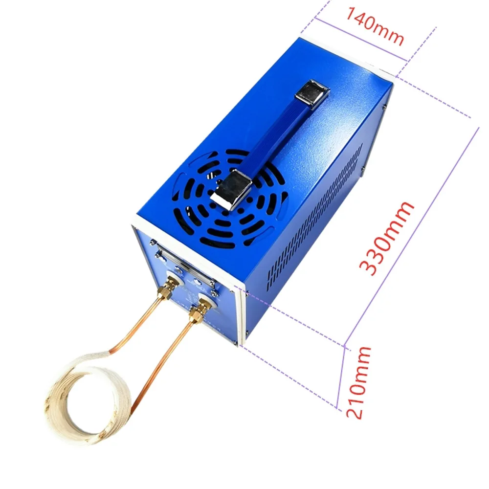 3000W High-frequency Induction Heating Machine ZVS Induction Heater Silver Gold Melting Furnace 220V 110V