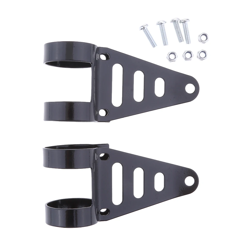 41-43mm Motorcycle Universal Headlight Fork Mount Bracket Head Lamp Holder image 4