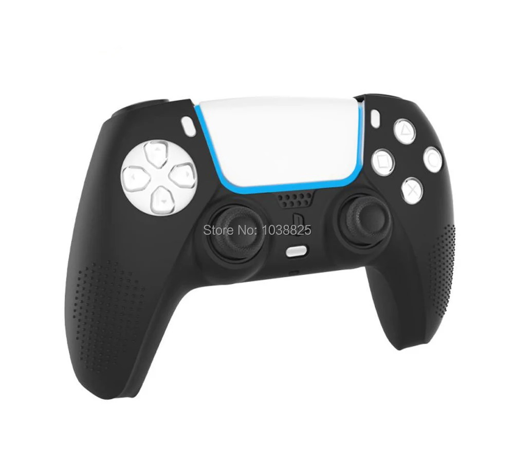 Gamepad Silicone Non-slip Protective Suitable For Playstations 5 Accessories PS5 Controller Non-slip Cover Luminous Thumb