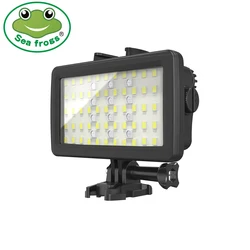 Seafrogs 5000LUX Waterproof Colorful LED Camera Phone Fill Light Flash Underwater Diving Photography Lighting Accessory 3000mAh