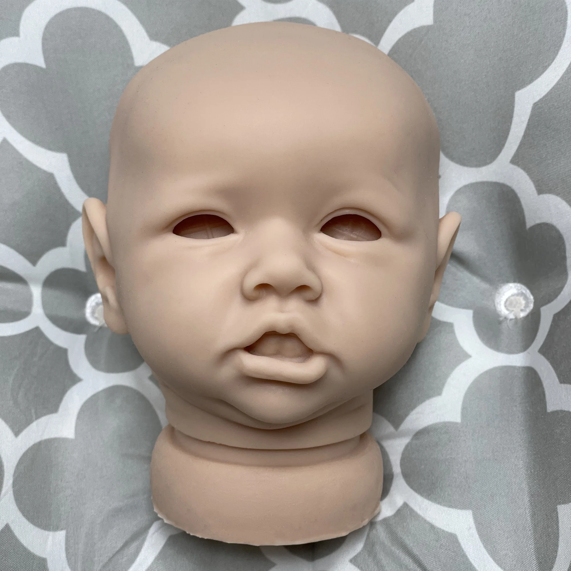 

20 inch Saskia Silicone Bebe Reborn Doll Handmade Soft Solid Bebê Reborn De Silicone Kit Reborn Sin Pintar Unfinished Doll