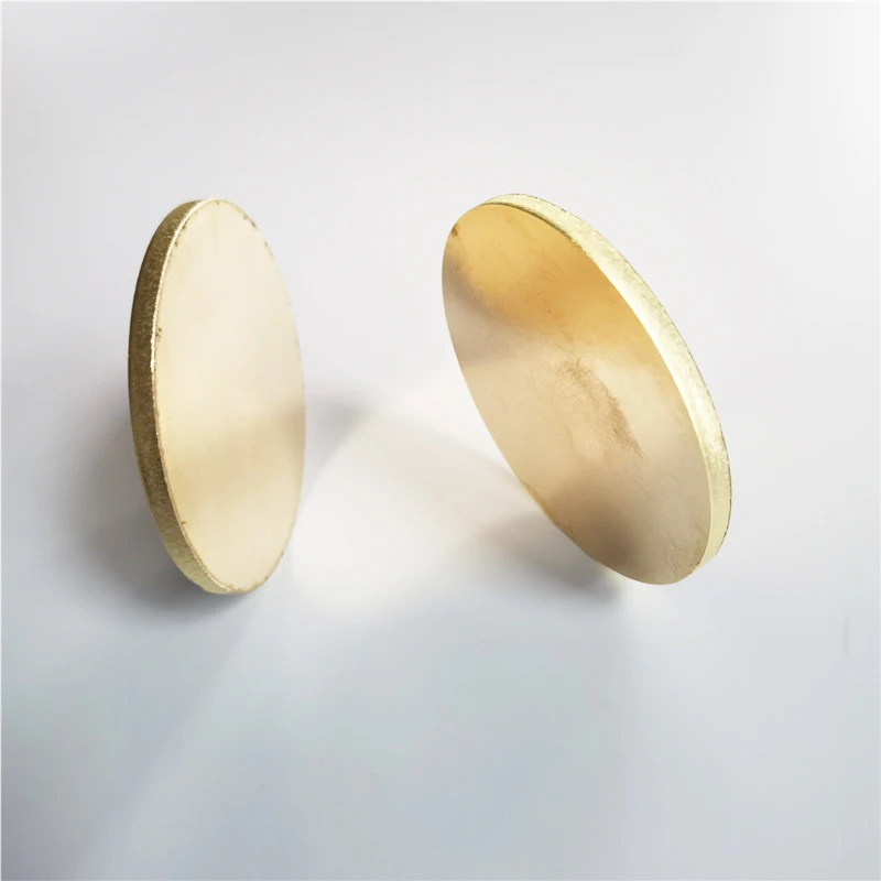 직경 50x3mm 원형 원형 H62 황동 플레이트 3mm 두께 구리 플레이트 맞춤 제작 CNC 금속 가공