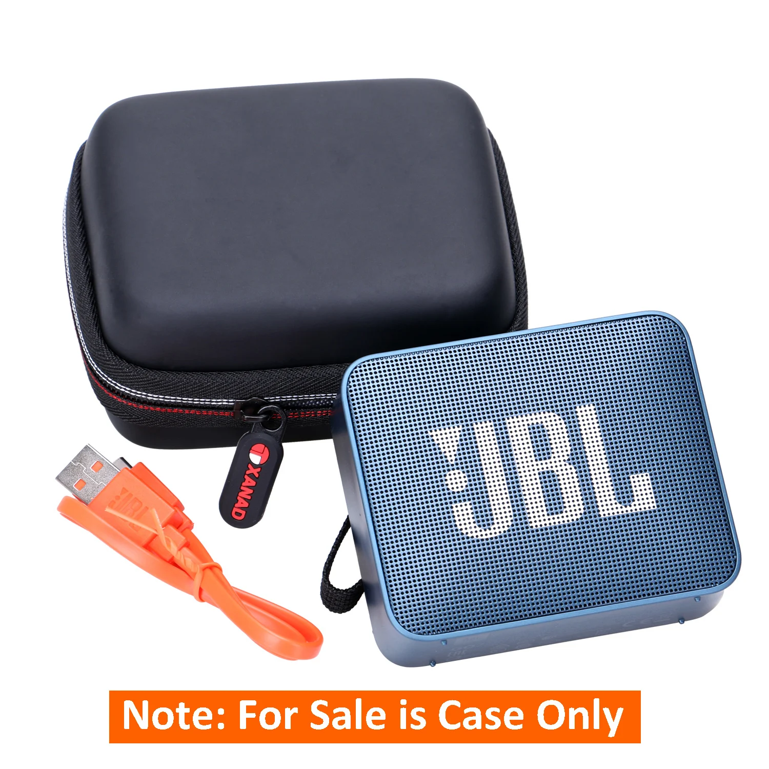 XANAD-funda rígida impermeable EVA para JBL GO y JBL GO 2, Altavoz Bluetooth inalámbrico portátil